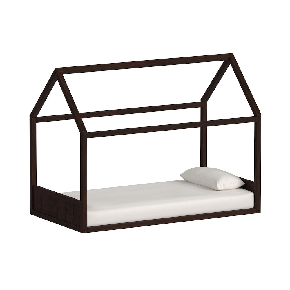 Santino Twin Montessori Bed in Espresso