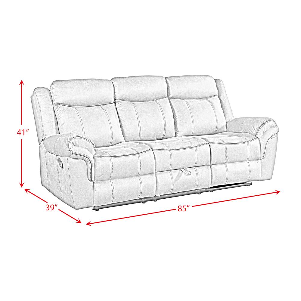 Tasso 2PC Living Room Set in T101 Brown-Sofa & Loveseat