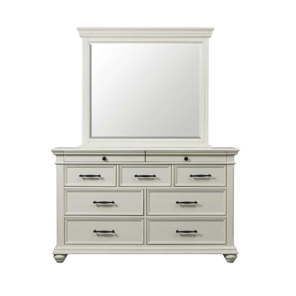 Brooks 9-Drawer Dresser in Antique White