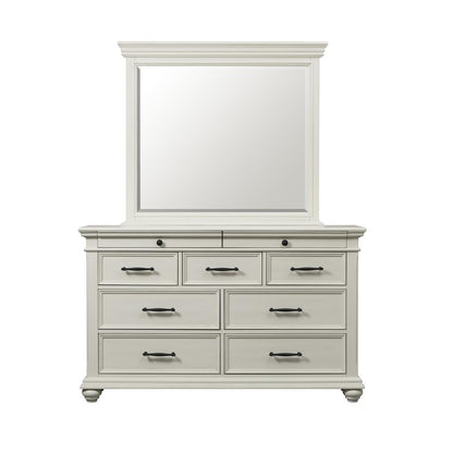 Brooks 9-Drawer Dresser in Antique White