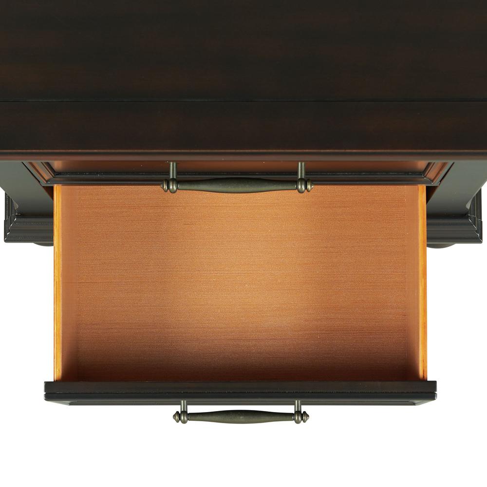 Brooks 9-Drawer Dresser in Black