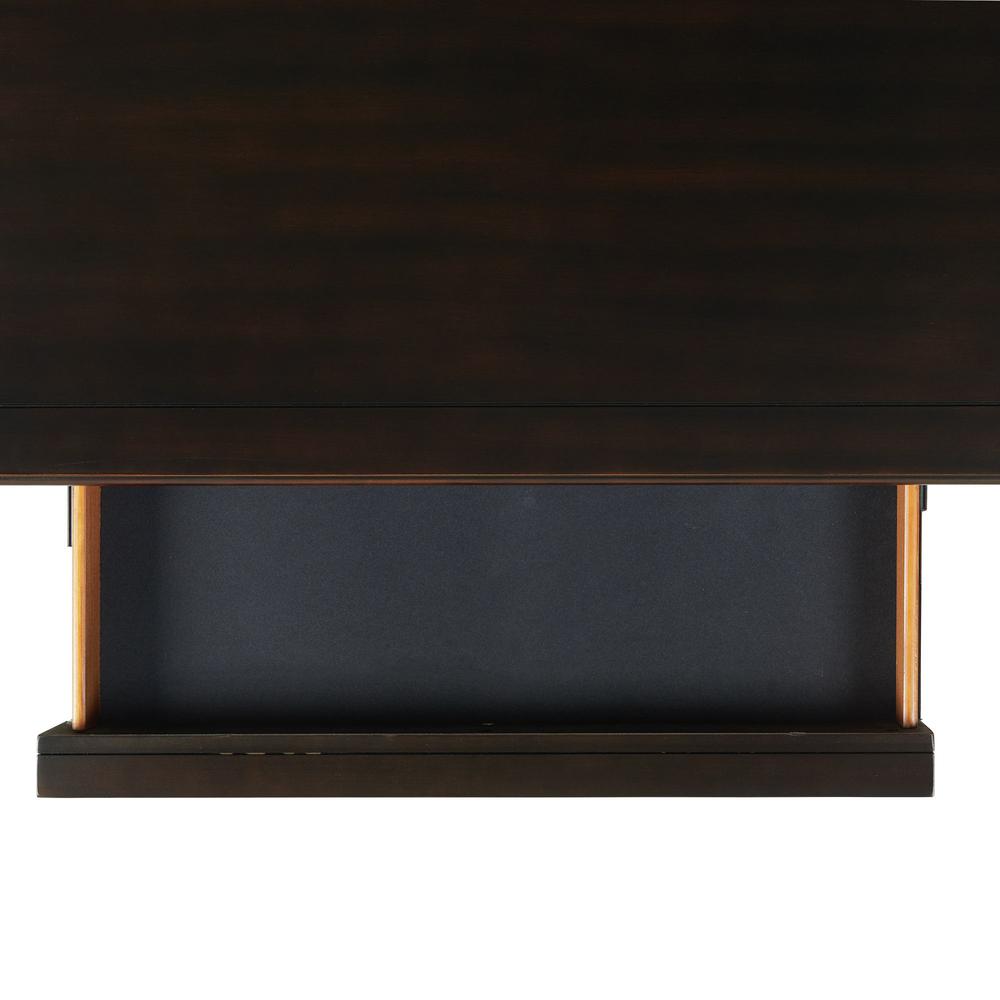 Brooks King Platform Storage 4PC Bedroom Set in Black