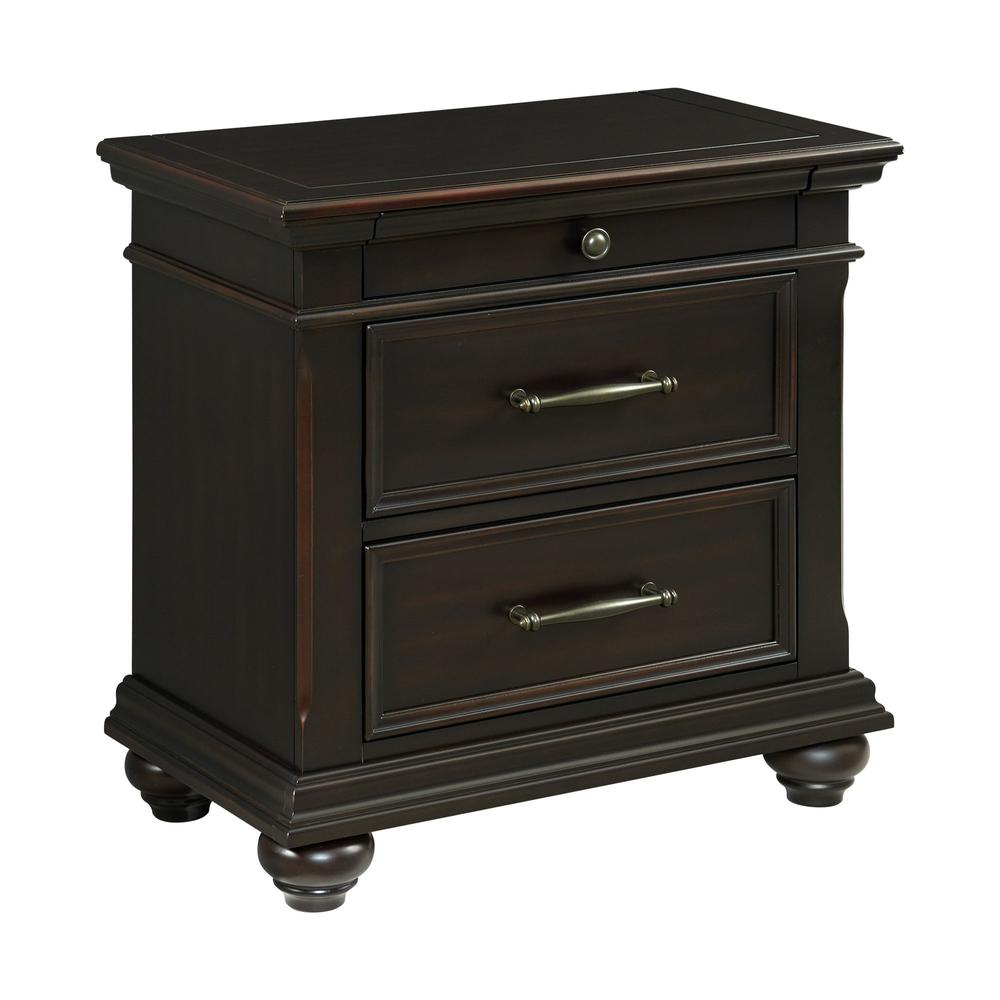 Brooks Queen Platform Storage 5PC Bedroom Set in Black