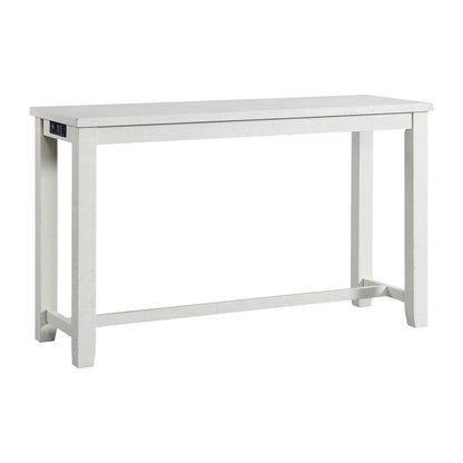 Stanford Multipurpose Bar Table Set in White