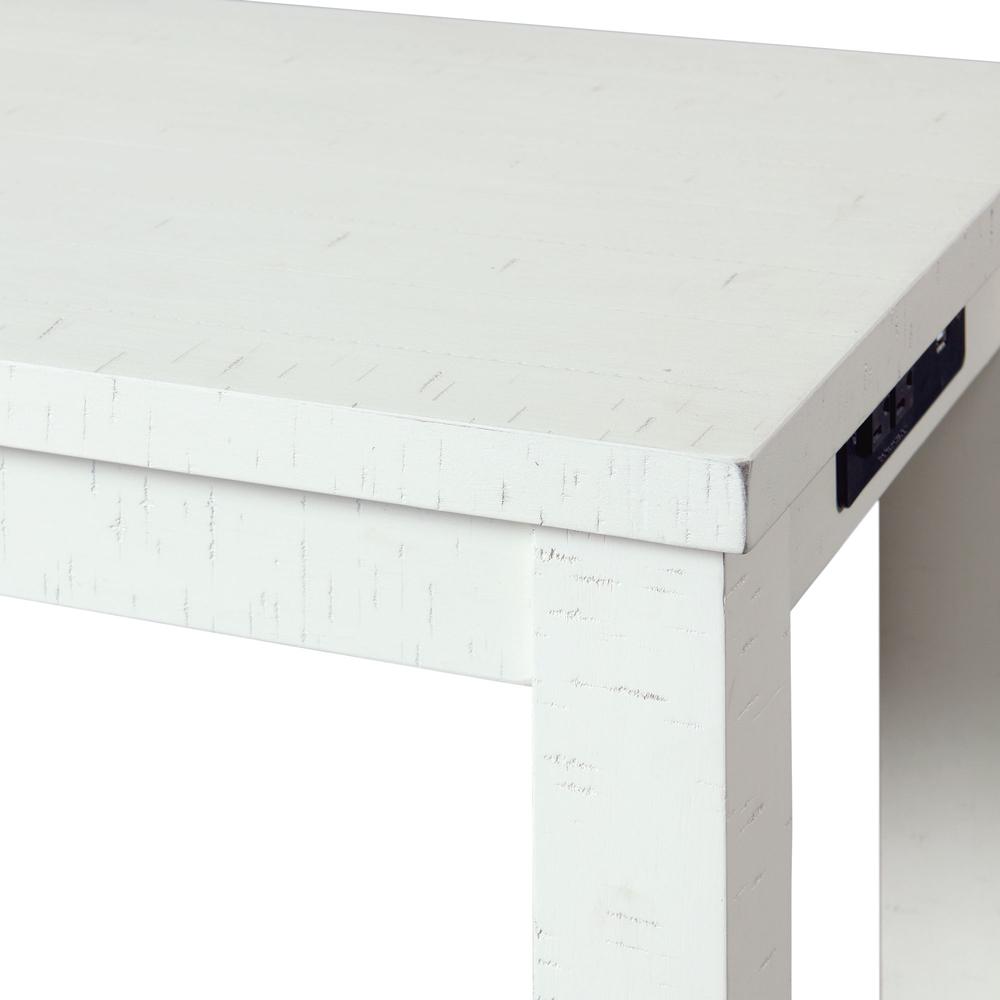 Stanford Multipurpose Bar Table Set in White