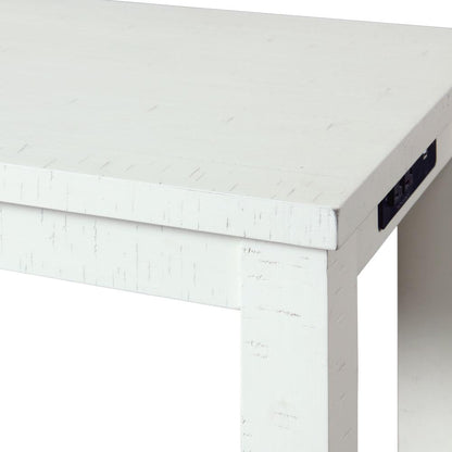 Stanford Multipurpose Bar Table Set in White