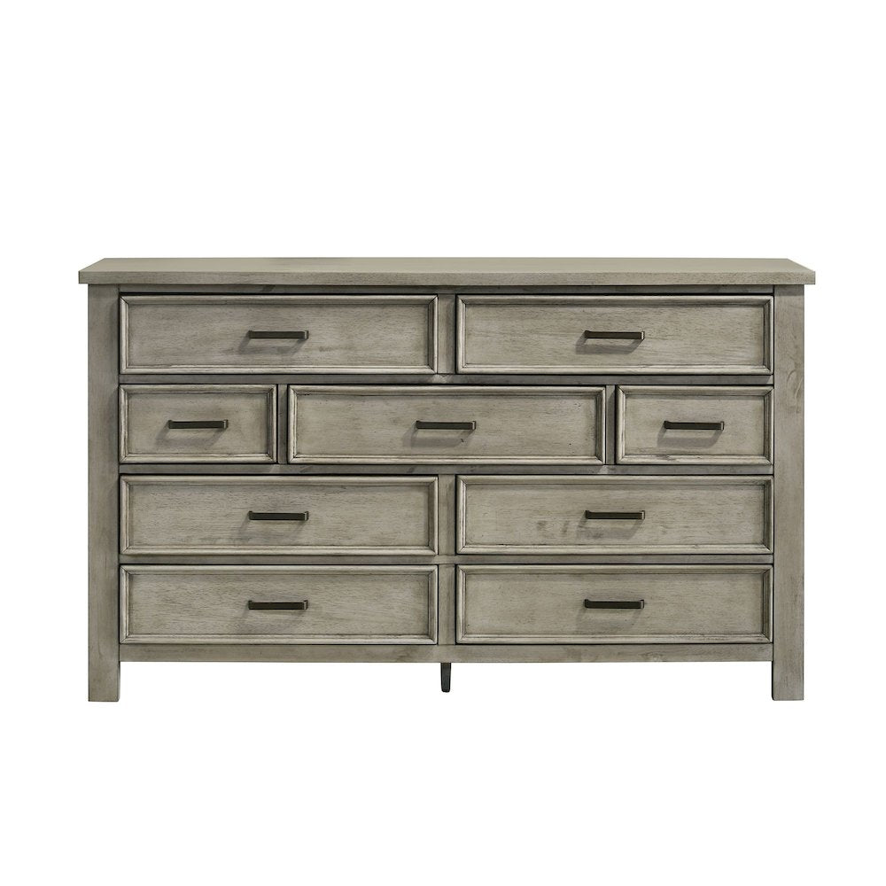 Sullivan 9-Drawer Dresser in Drift Grey