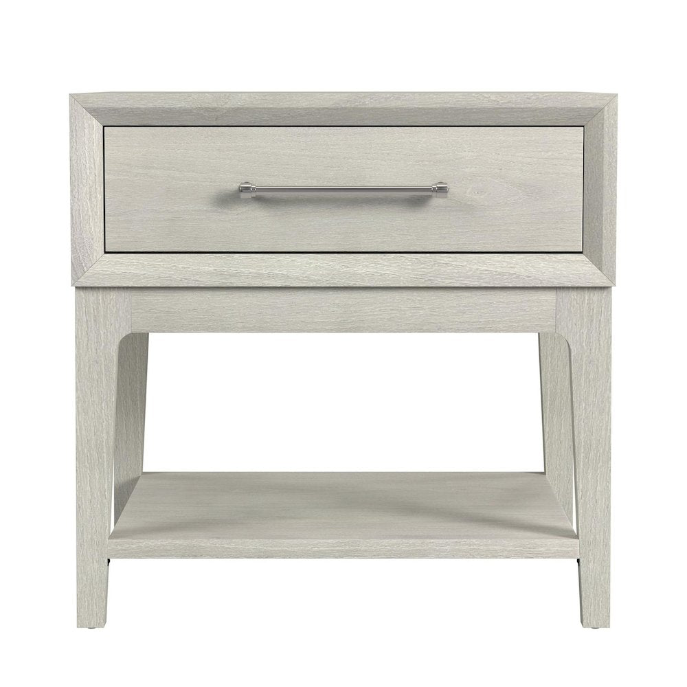 Clare End Table in Almond