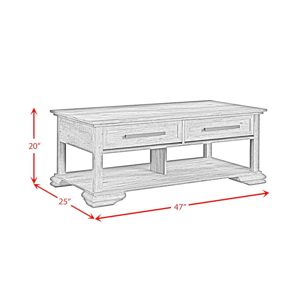 Hyde 3PC Occasional Table Set in Charcoal-Coffee Table, End Table & Sofa Table