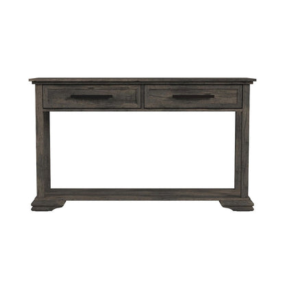 Hyde Sofa Table in Charcoal
