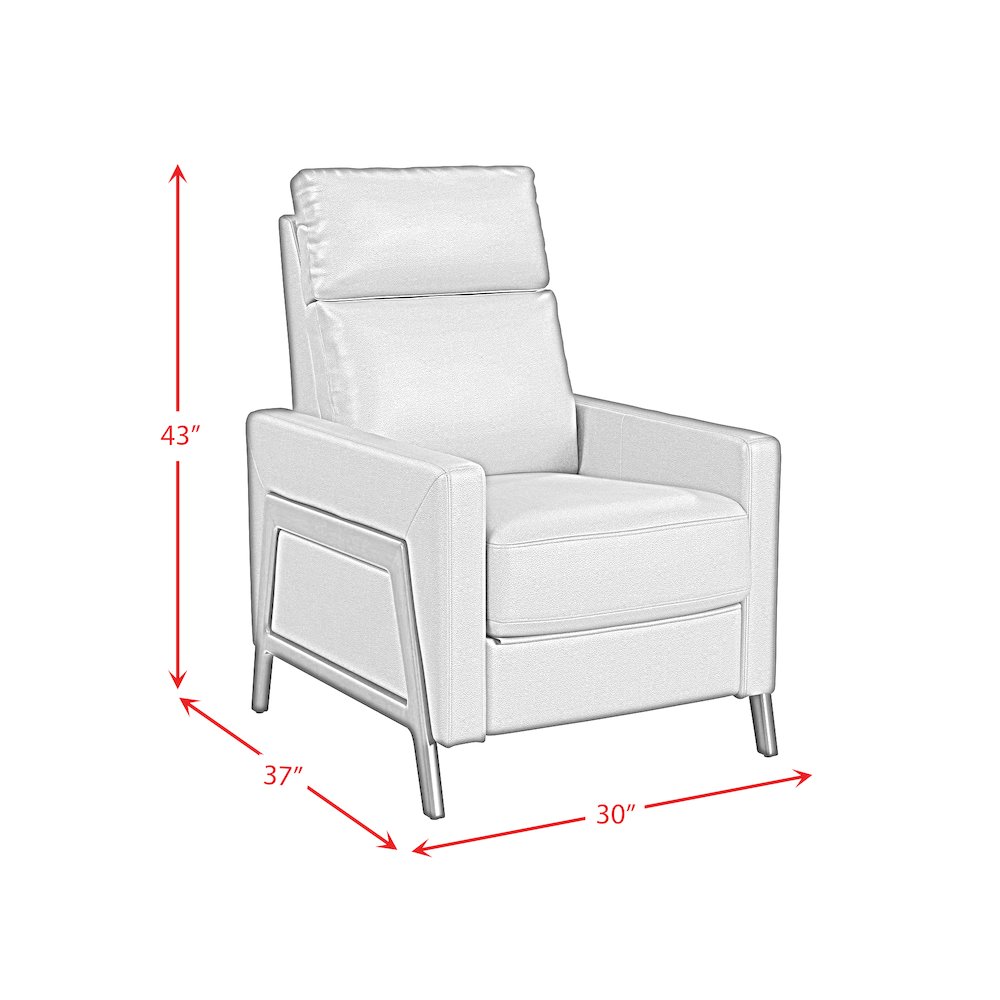 Continental P2 Recliner in Pebble Tan