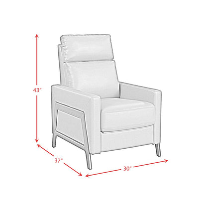 Continental P2 Recliner in Pebble Tan