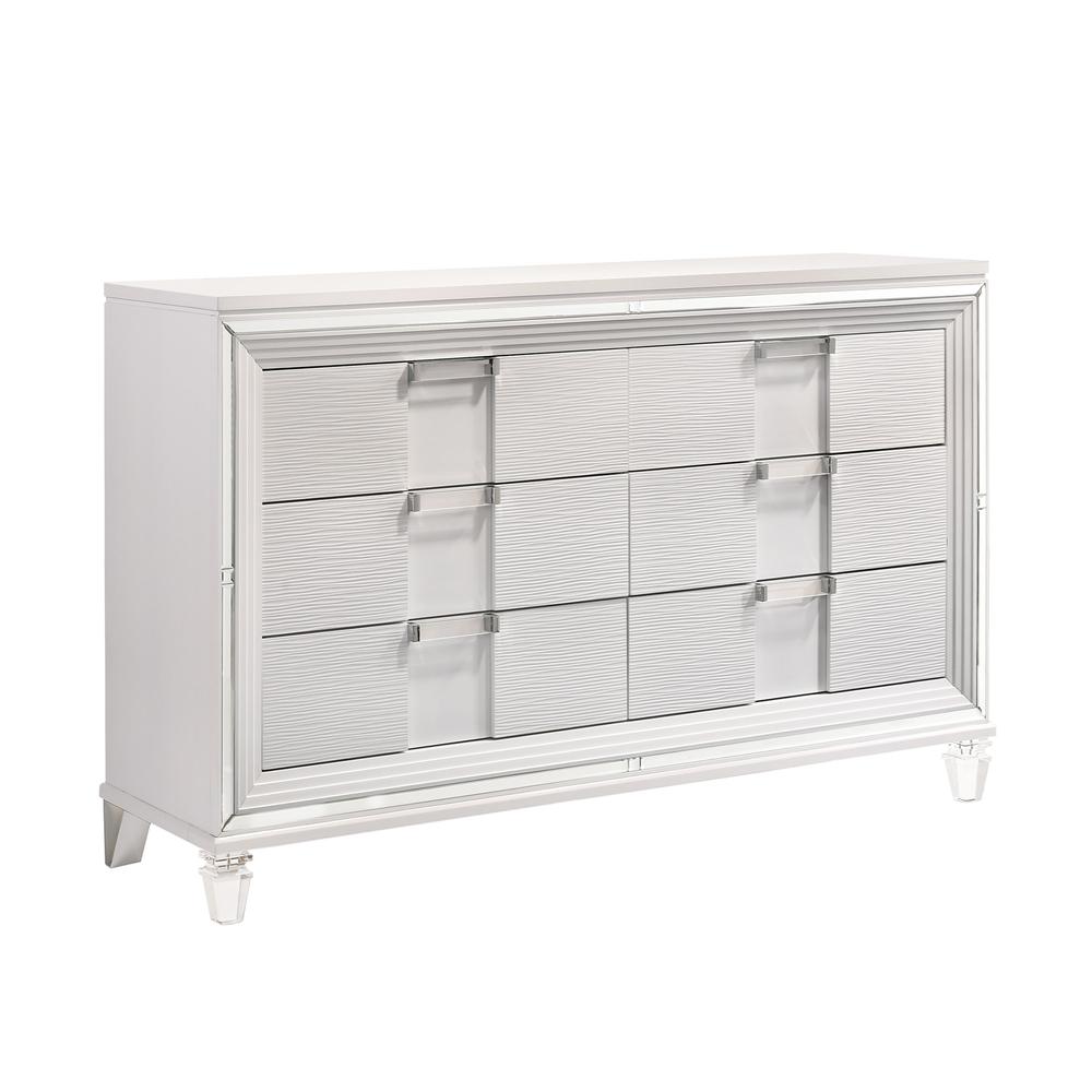 Charlotte 6-Drawer Dresser in White