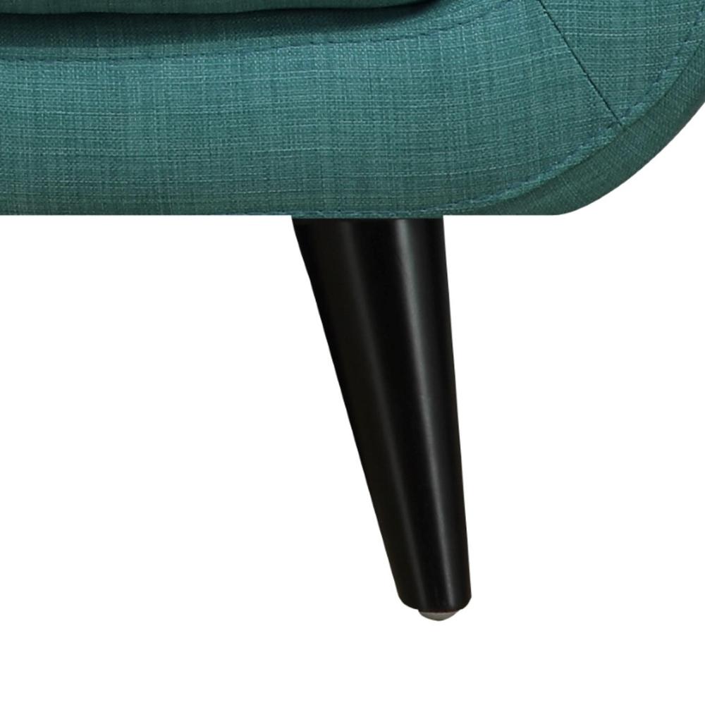 Hailey Sofa & Chair Set in Teal