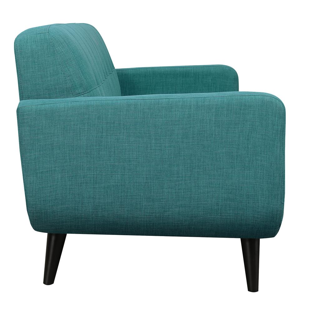 Hailey Sofa & Chair Set in Teal