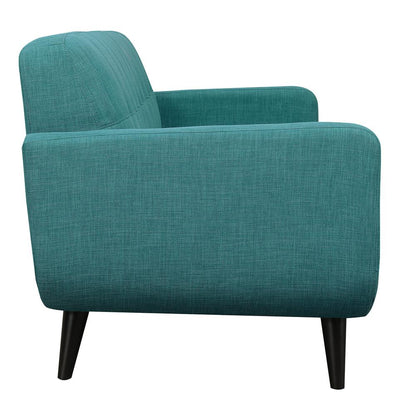Hailey Sofa & Chair Set in Teal