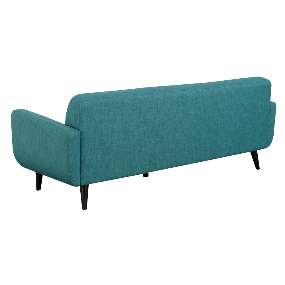 Hailey Sofa & Loveseat Set in Teal
