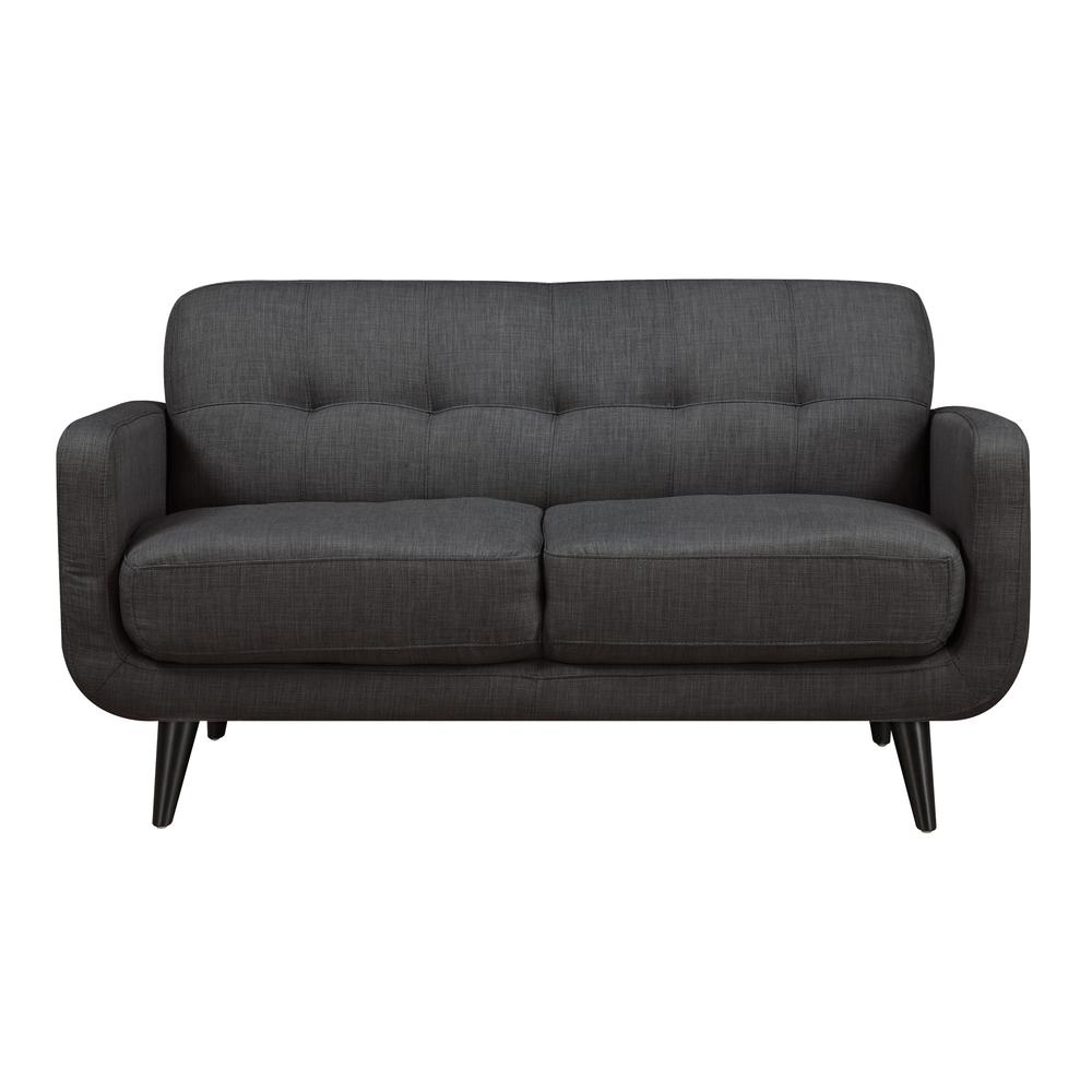 Hailey Loveseat in Charcoal