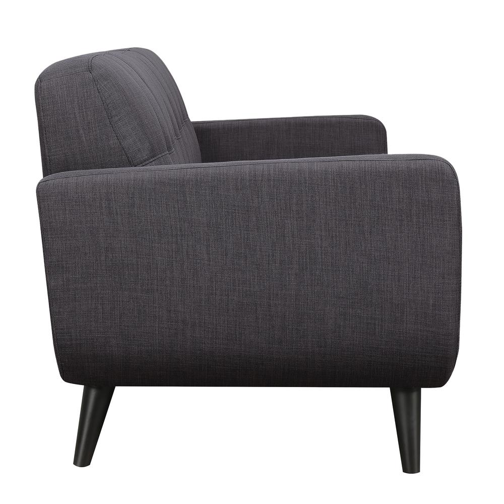 Hailey Loveseat in Charcoal