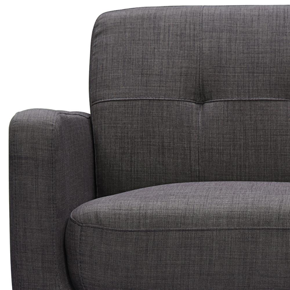 Hailey Loveseat in Charcoal