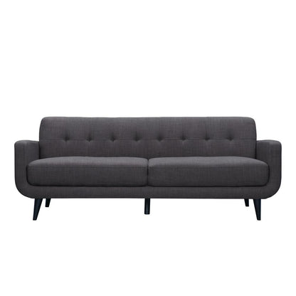 Hailey 3PC Sofa Set in Charcoal