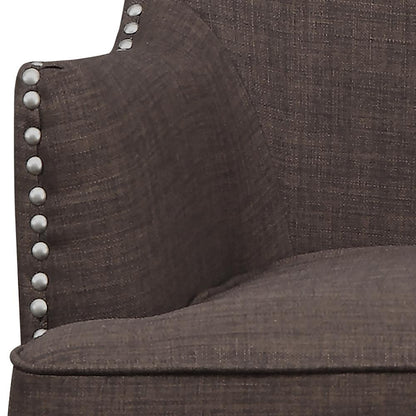 Kegan Accent Chair in Chocolate
