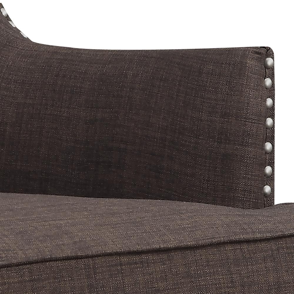 Kegan Accent Chair in Chocolate