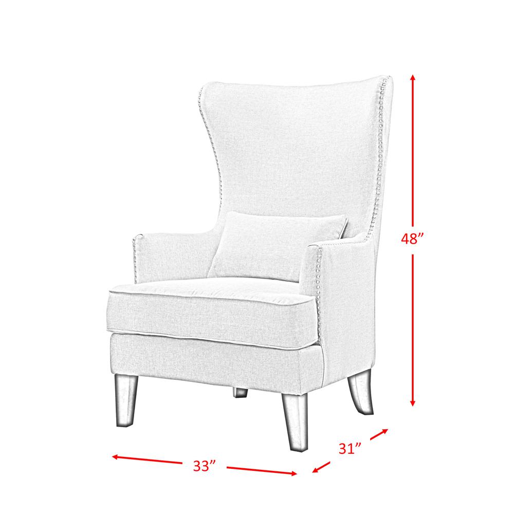 Kegan Accent Chair in Chocolate