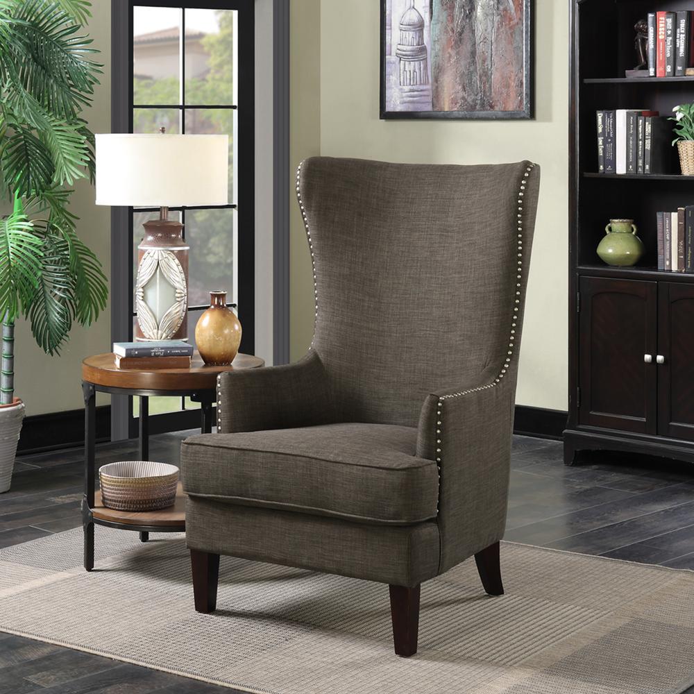 Kegan Accent Chair in Heirloom Charcoal