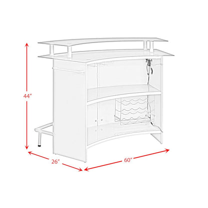 Valerie Bar Table in White