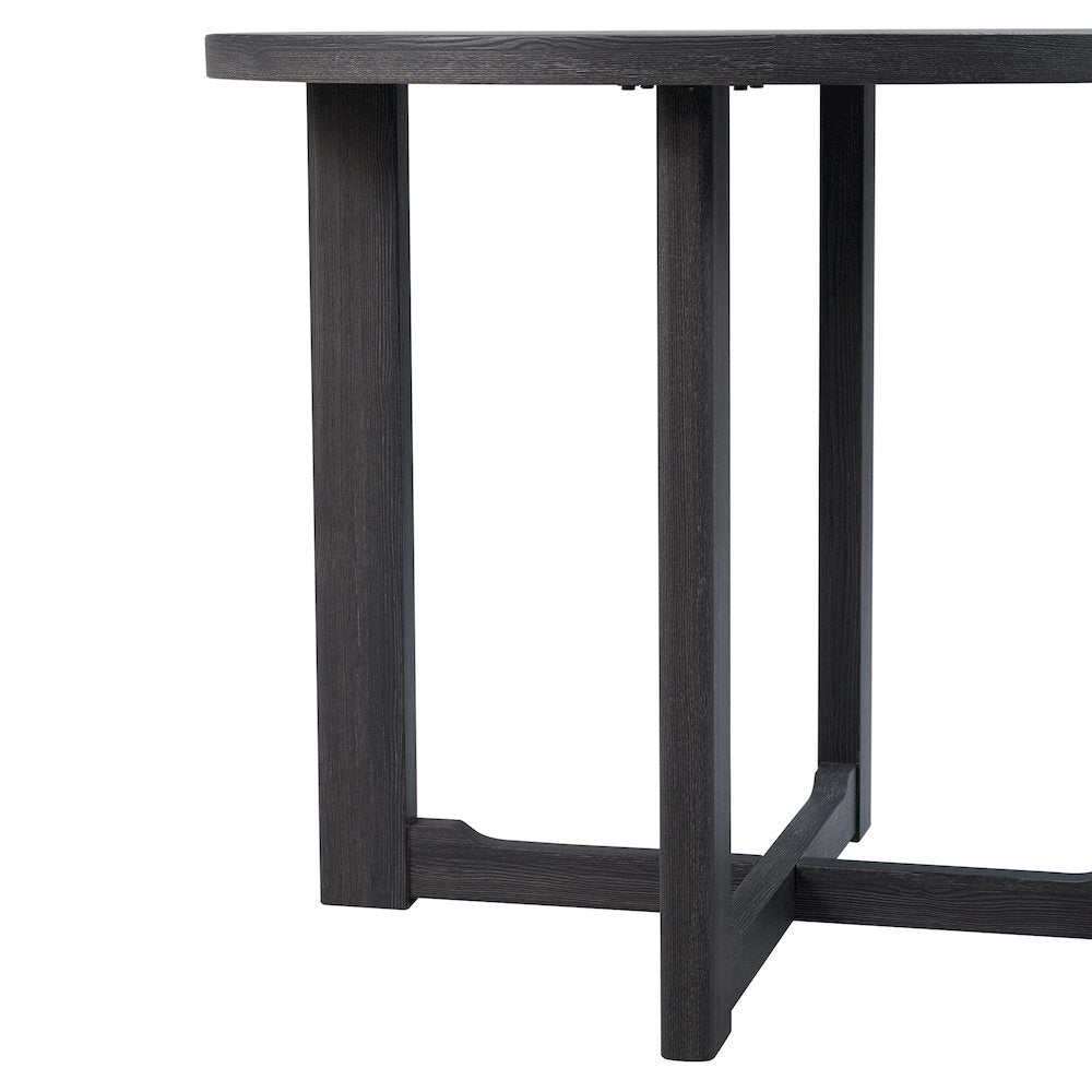 Yorkshire 5PC Counter Set with Table and 4 Chairs in Espresso
