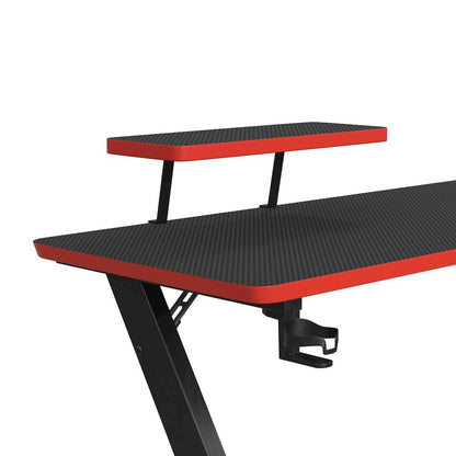 Vertex L shape Desk in Black
