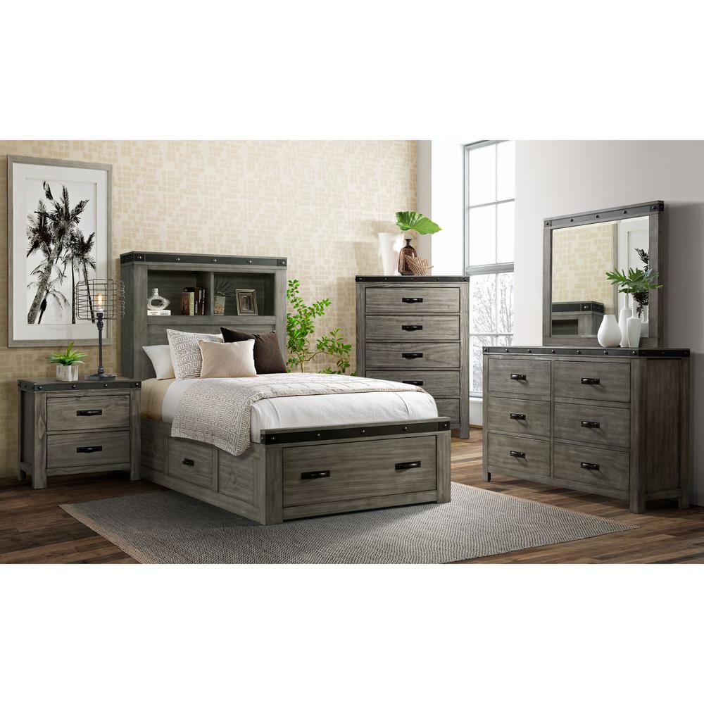 Montauk Youth Twin Platform Storage Bed