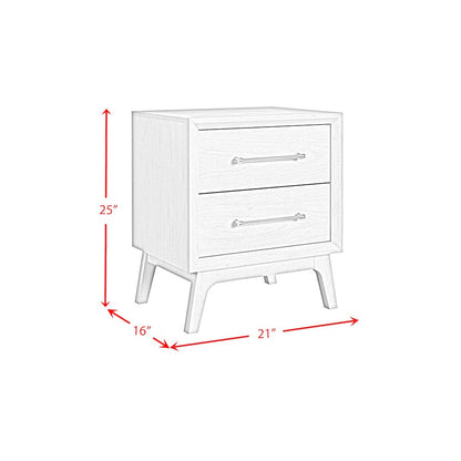 Clare Twin UPH 5PC Bedroom Set with Grey Fabric in Almond