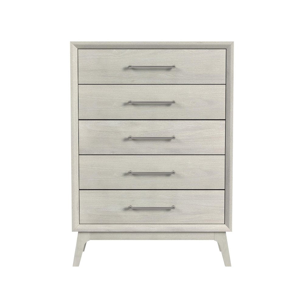 Clare 5-Drawer Chest in Almond