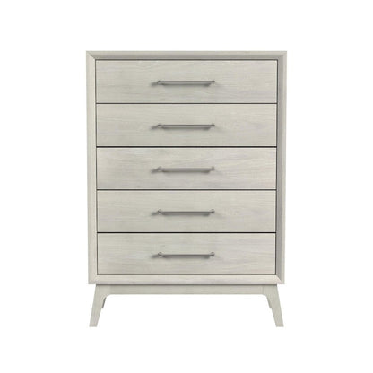 Clare 5-Drawer Chest in Almond