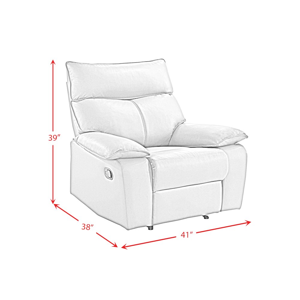 Murray Motion Recliner in Aviarah Grey