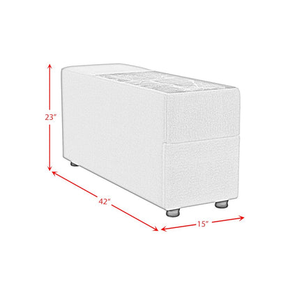Zandara Modular Console with Speaker and Cooler - Olefin Beige