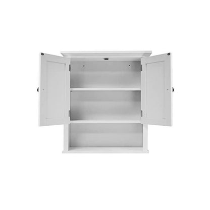 Two Door Wall Cabinet with shelves