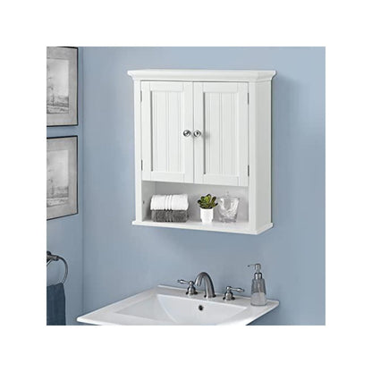 Two Door Wall Cabinet with shelves