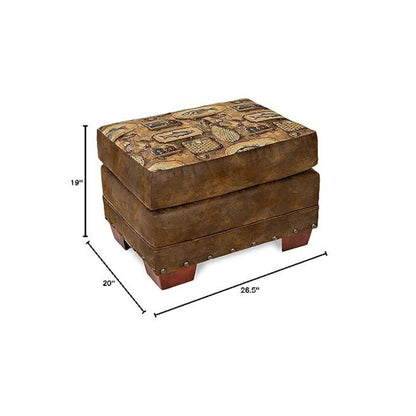 River Bend Ottoman