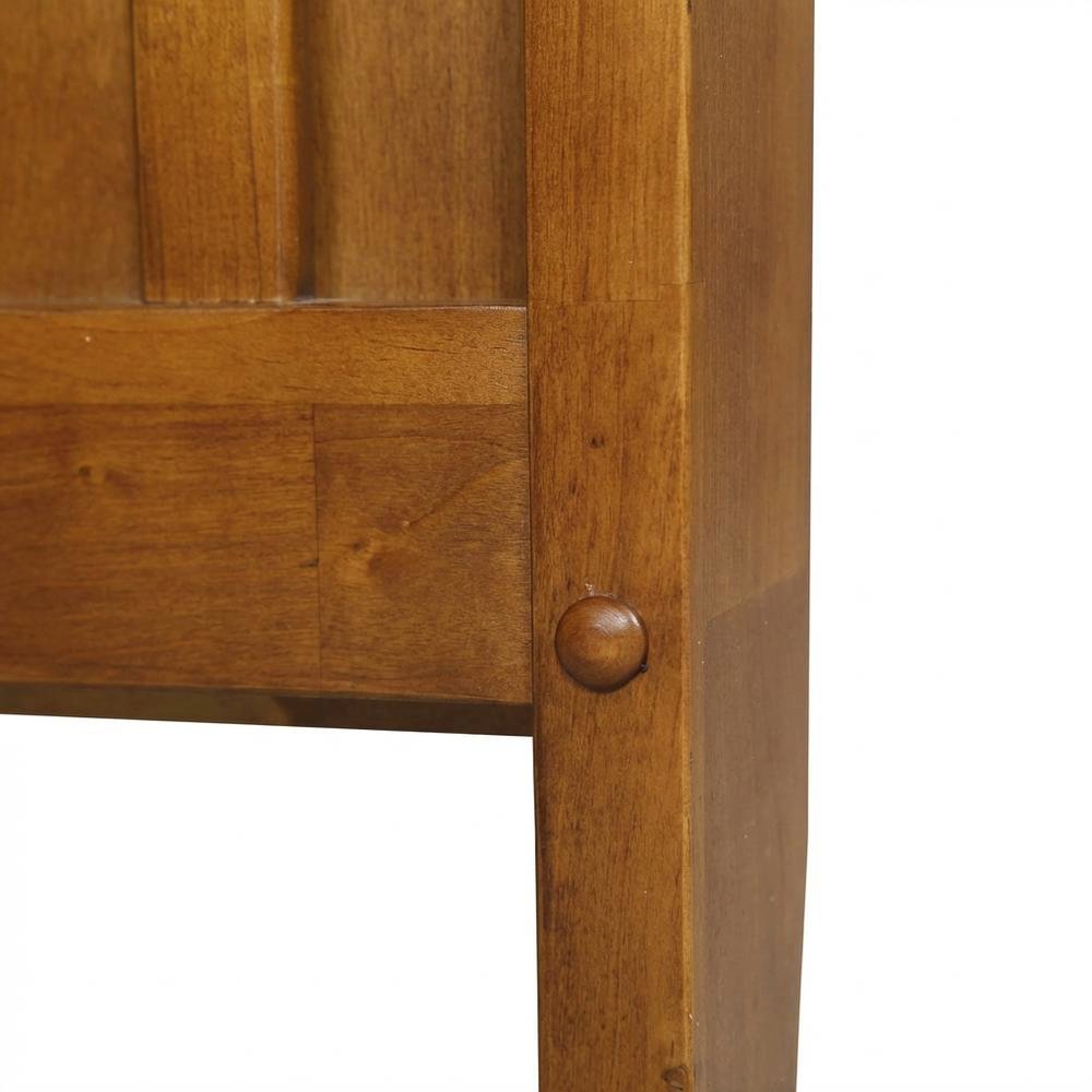 Wood Entryway Gun Concealment Bench with Storage and Durable Finish