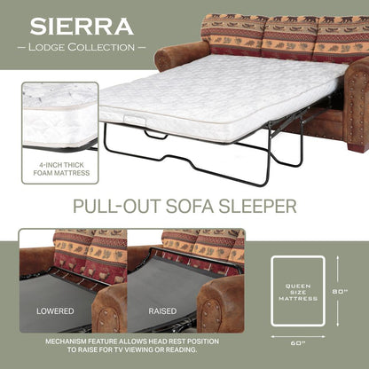 Sierra Lodge - Sleeper Sofa
