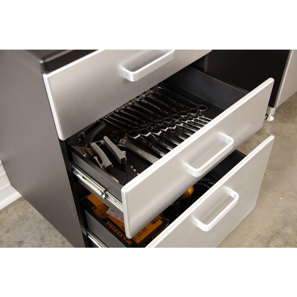 Tuff Stor 24216K Three Drawer Base Cabinet for Garage