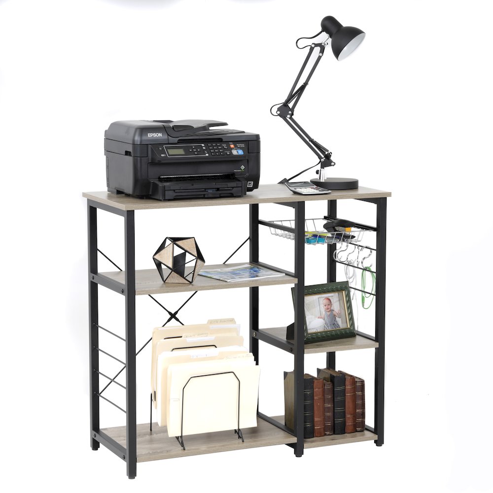 Kitchen Island with Slide Out Vegetable Basket