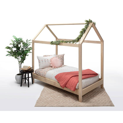 American Furniture Classics Twin Size House Bed with Raised Base
