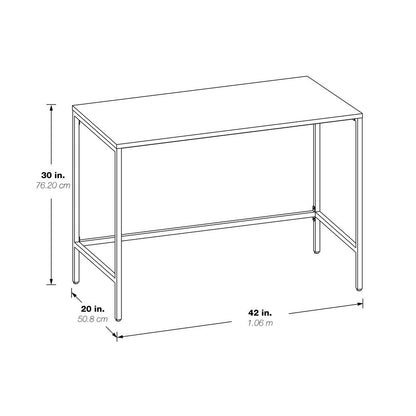 Contempo 42" Desk in Ozark Ash finish, CNT42-AH