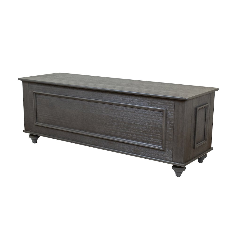 American Furniture Classics Model 548 Hope Chest with Gun Concealment Grey