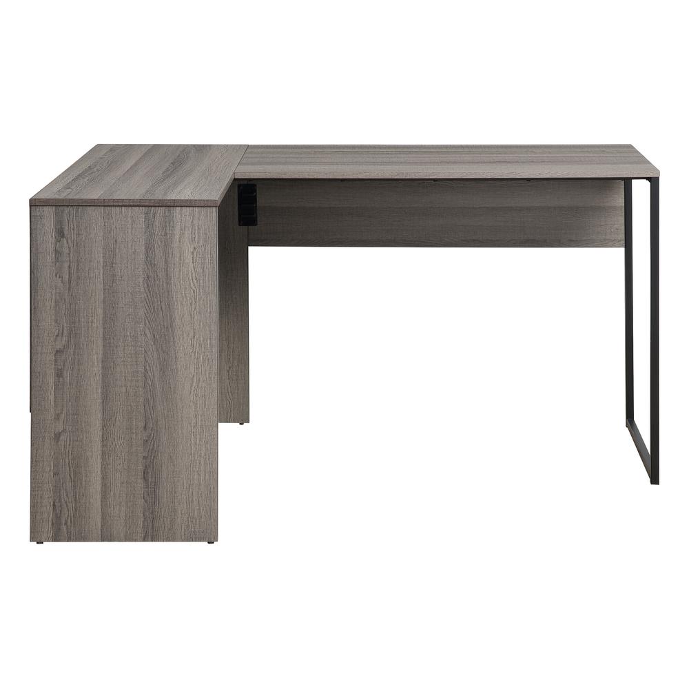 Hagney Lane L-Shape Desk in Farm Oak Finish, HGN782-FK