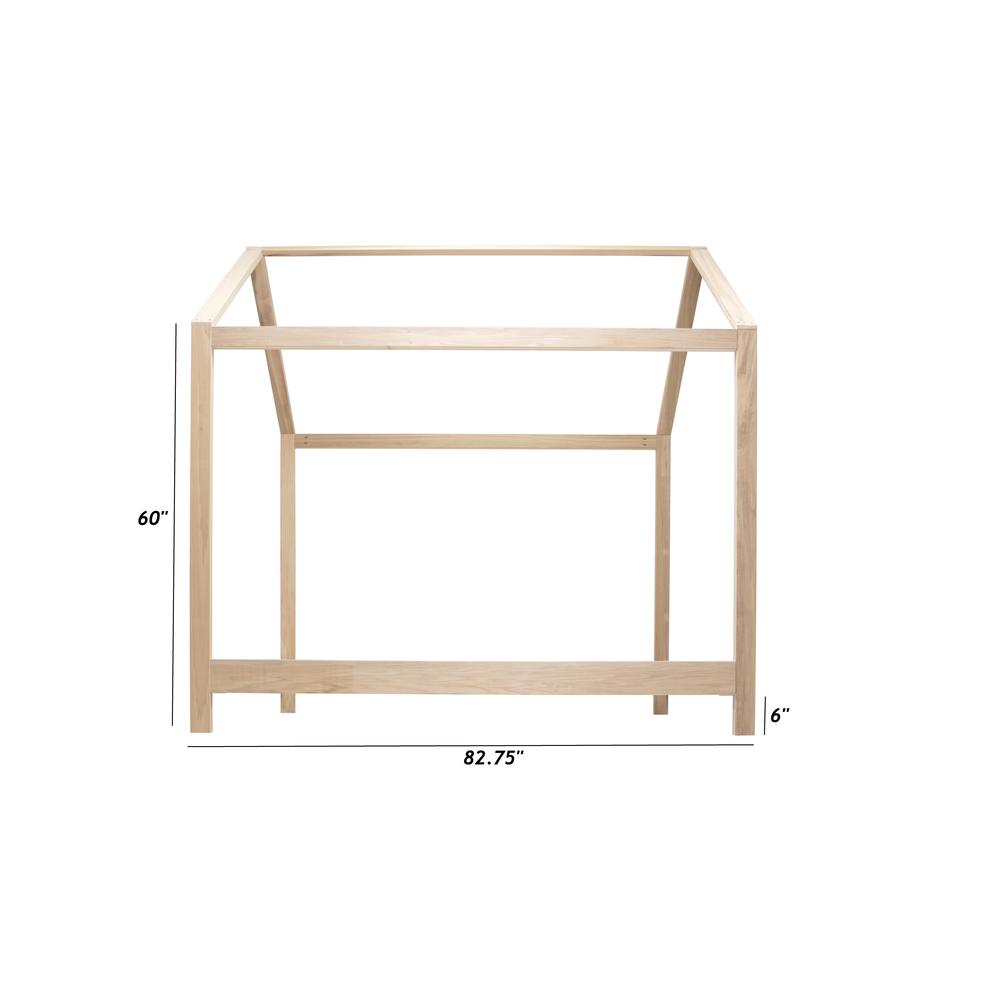 American Furniture Classics Queen Size House Bed with Raised Base